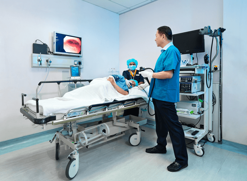 Endoscopy procedure at Endoscopy Centre